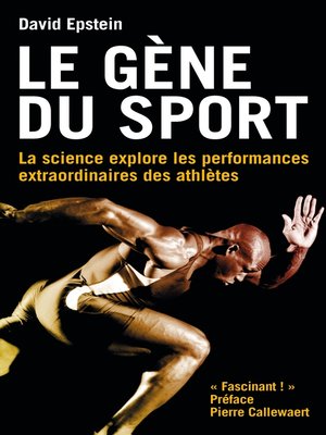 cover image of Le gène du sport